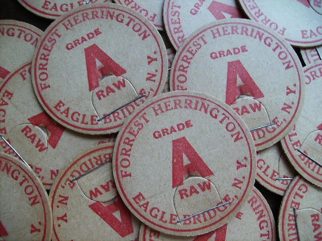 Forest Herrington Eagle Bridge Ny Twenty Milk Bottle Caps