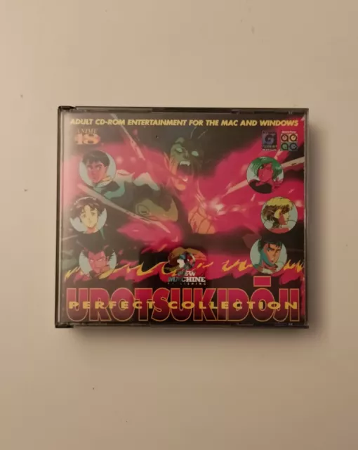 rare cd rom Urotsukidoji : Perfect Collection Anime pour adultes rare cd rom Urotsukidoji : Perfect Collection Anime pour adultes