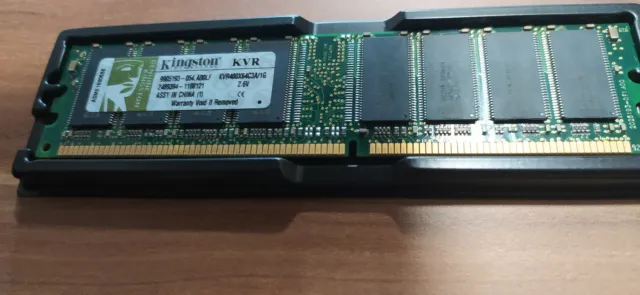 1 GB DDR-RAM -Modul , 184-pin PC-400  von Kingston, KVR400X64C3A/1 G