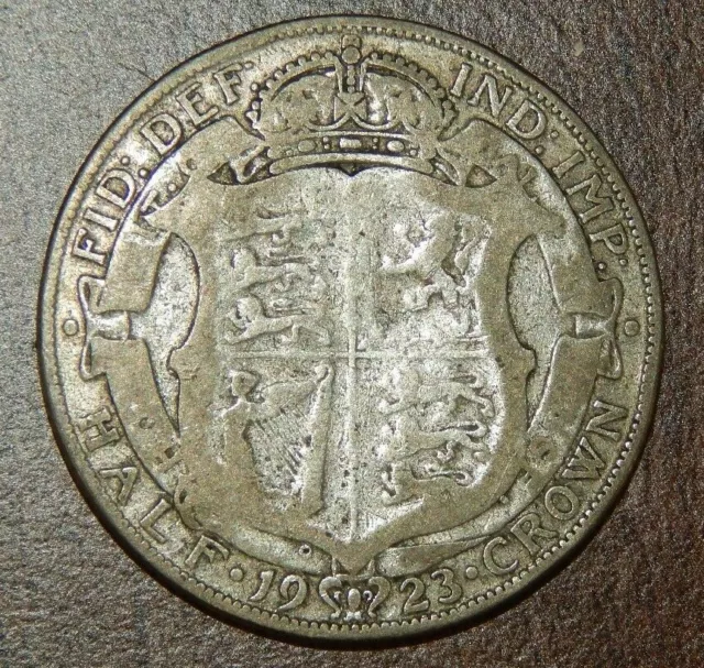 King George V Half Crown 1923