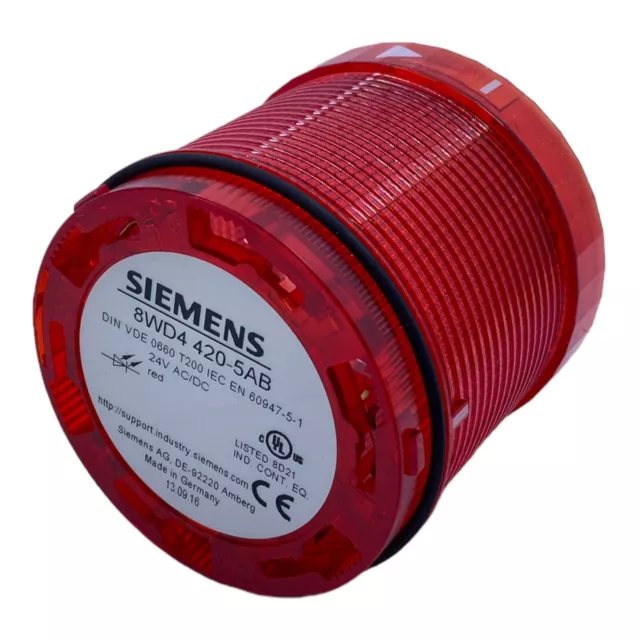 Siemens 8WD4420-5AB Dauerlichtelement 24V AC / Dc 2