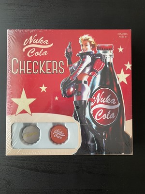 Bethesda Dama Fallout Nuka Cola Bethesda Checkers Nuova 