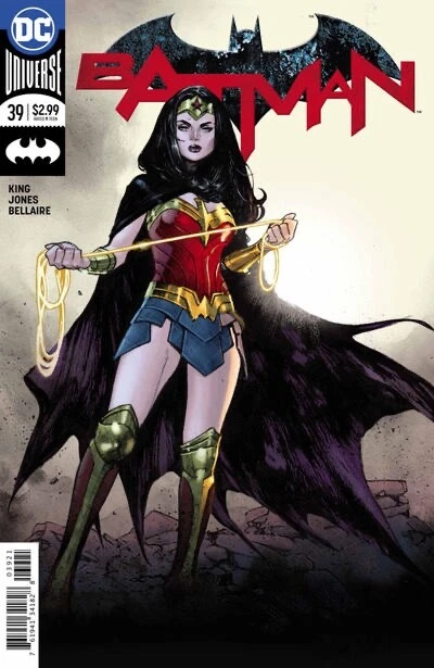BATMAN (Vol. 3) #39 F/VF, Wonder Woman Variant c, DC Comics 2018 Stock Image