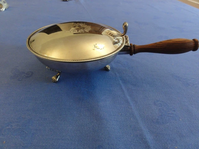 Petite Casserole Paco Rabanne – Argentée, Avec Couvercle, Induction – Vintage