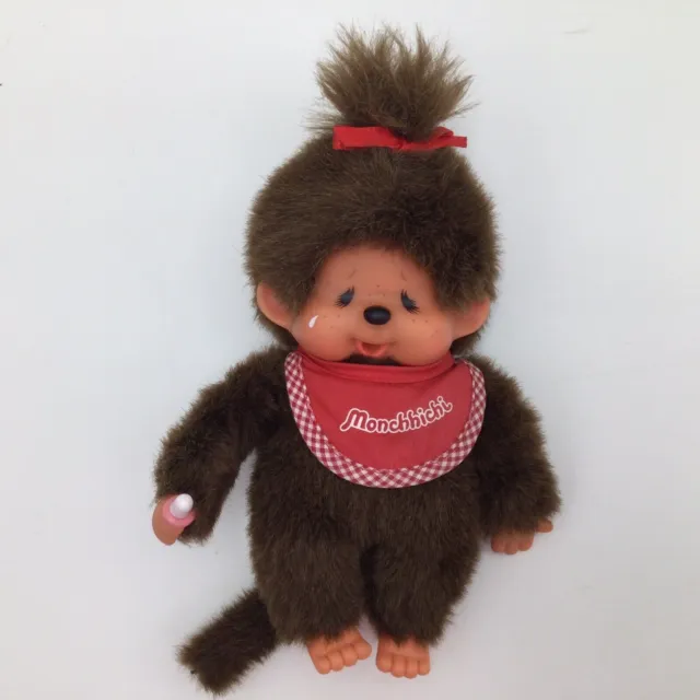 Sekiguchi Monchhichi weinendes braunes Mädchen, Premium-Plüschpuppe in...