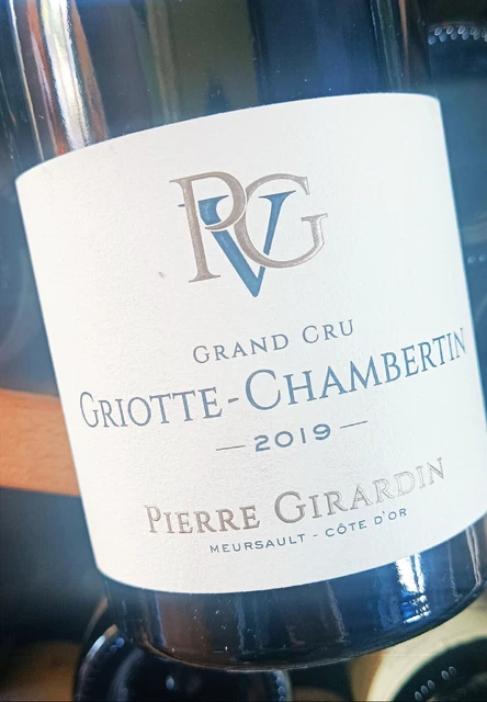PVG Pierre Girardin Griotte chambertin grand cru 2019