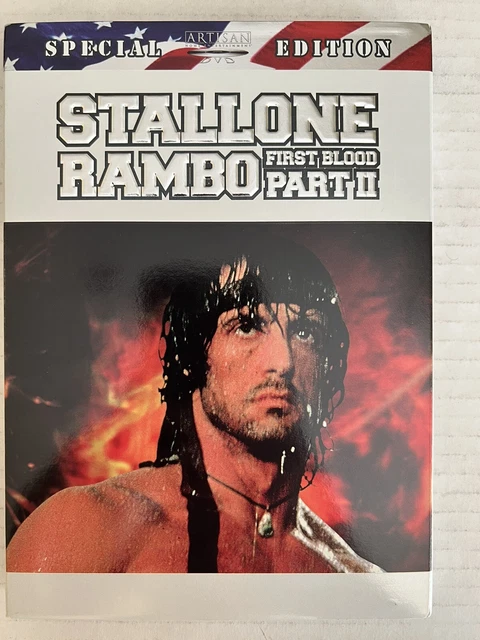 RAMBO - FIRST Blood Part II (Special Edition - DVD) Stallone - VERY ...