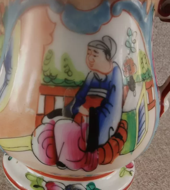 Magnifique Vase Ou Bas De Sucrier En Porcelaine De Bayeux 2