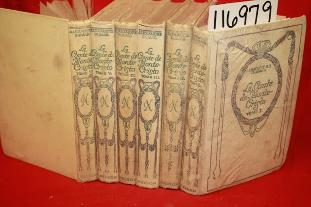 DUMAS, ALEXANDRE LE Comte de Monte-Cristo Six Volume... EUR 369,14