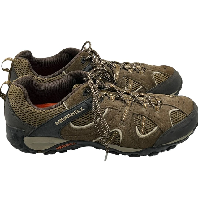 MERRILL CANTEEN MARMALADE Hiking Shoes Mens Size 12 Brown Waterproof Camping 39.00 PicClick