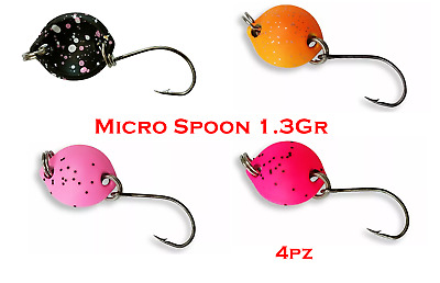 Colibri CUCCHIAINI MICRO SPOON COLIBRI A1-20 TROTA 3.5 gr/3.2 cm TROUT AREA 