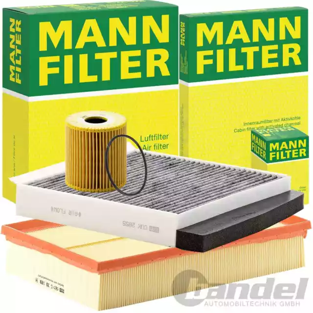 MANN FILTER INSPEKTIONSPAKET passend für VOLVO S60 S80 I V70 II XC70 I