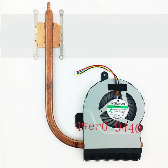 1Pcs Suitable for ASUS F55C X55V X55VD X55C Heat sink Heat pipe  Notebook Fan