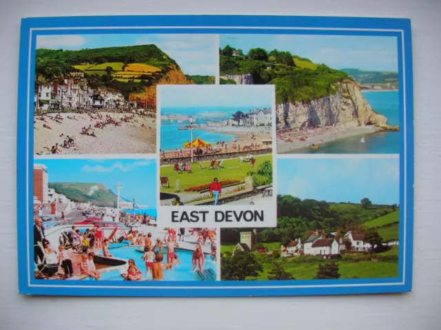 East Devon postcard - Sidmouth, Beer, Exmouth, Seaton etc.