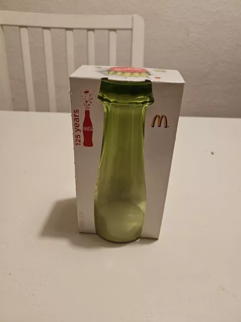 McDonalds Orig Coca Cola Gläser 2010  125 Jahre Grün/Gelb  Neu & OVP Mc Donalds