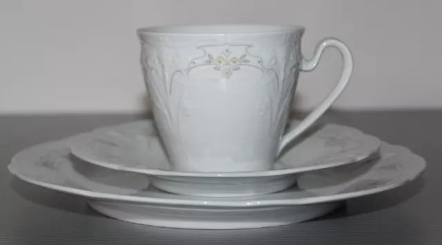 Tirschenreuth Fortuna Vergissmeinnicht Kaffeegedeck 3-teilig