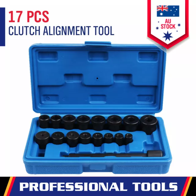 17-Piece Universal Clutch Aligning Tool Flywheel Pilot Hole Bearing Alignment