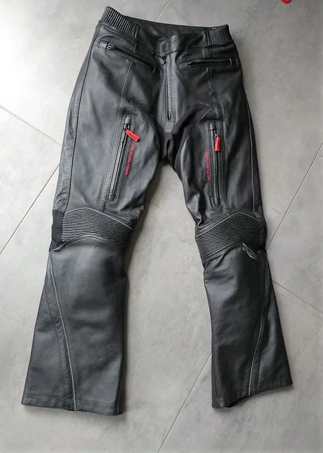 PANTALON MOTO CUIR TRIUMPH H2SPORT HOMME Taille 32 (FR) et 42