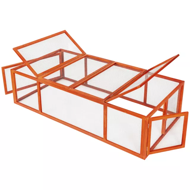 Rabbit Hutch Guinea Pig Cage Cover Indoor Small Animal Bunny Outdoor Large Used