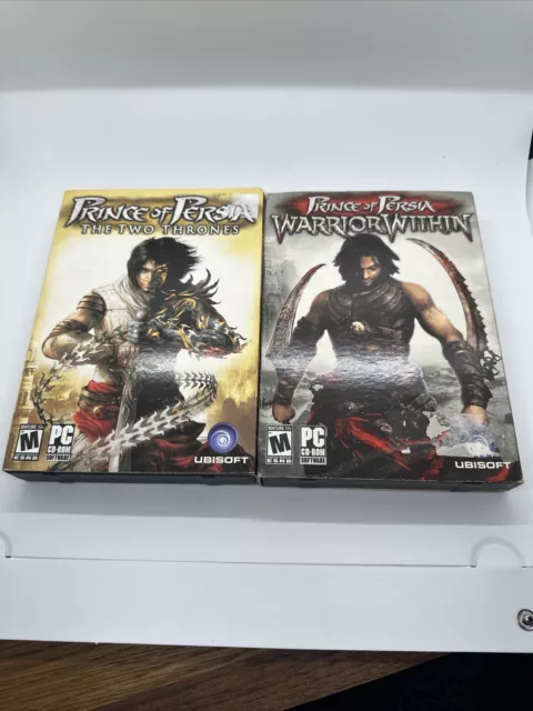 Prince of Persia: Sands of Time Trilogy (3 PC Games) Warrior Within, Two  Thrones 705381174219
