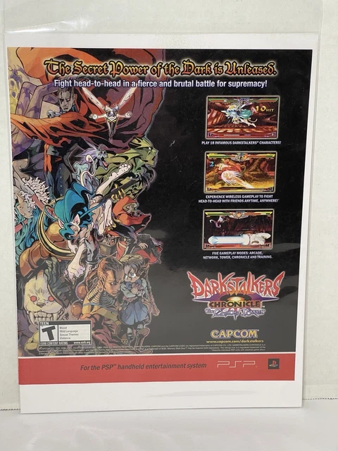 Darkstalkers Chronicles : The Tower of Chaos sur PSP
