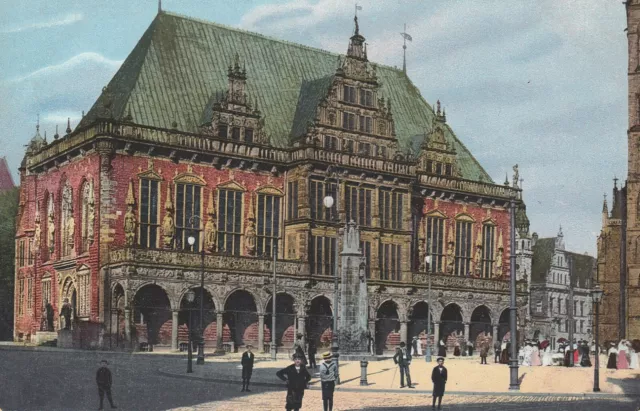AK Bremen. Rathaus