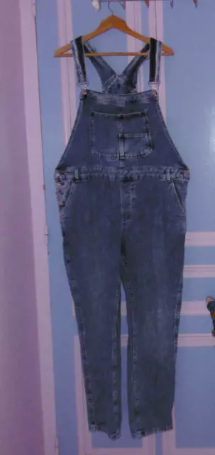 Magnifique Salopette En Jean Bleu C&A Taille 48 En Tres Bon Etat