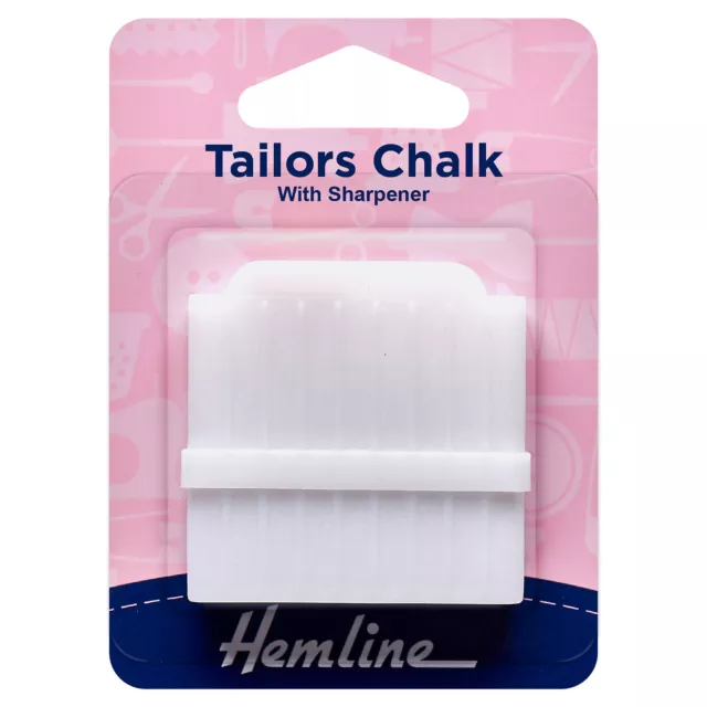 Hemline Tailor's Chalk with Sharpener