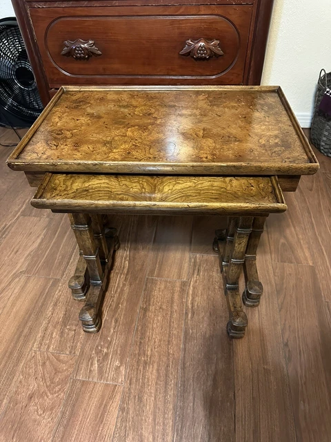 Pair of 1970s Heritage Furniture Burwood Nesting Tables