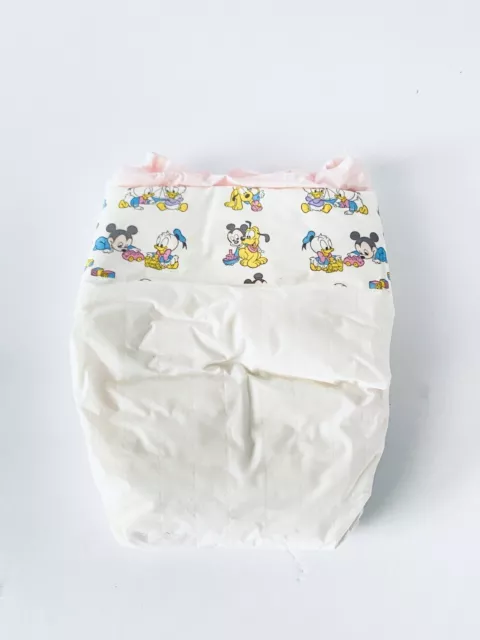 De colección 1985 Disney Babies Retopper Cintura Rosa Piernas Elásticas Bebé Pañal ¿Recién nacido?