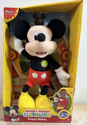 mickey mouse singing plush toy