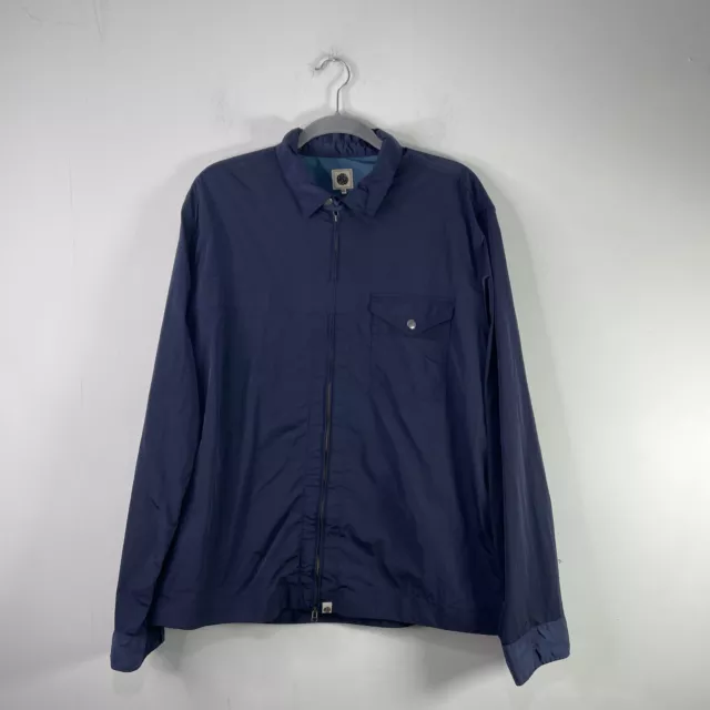 Pretty Green Blue Lightweight Nylon Shell Jacket Size XXL