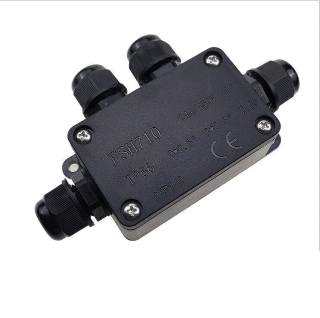 Abzweigdose - Kabelverbinder - IP68 Wasserdicht - Für 4 Kabel - 4 Bis 14 Mm - Foto 11