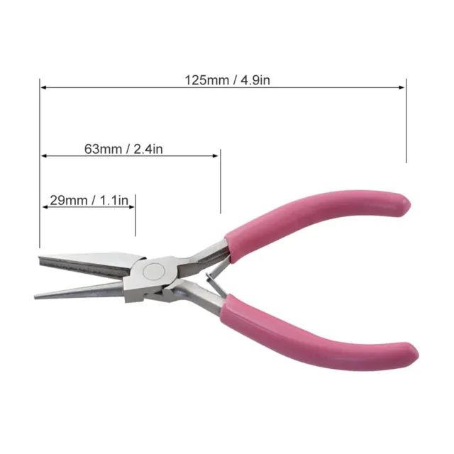 5inch Jewelry Making Home Precision Side Cutting Round Concave Plier Hand Tool