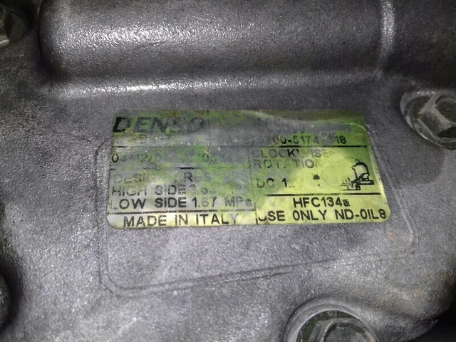 FICHE KIT DE Réparation Panda De Fiat Corps Appareil De Commande