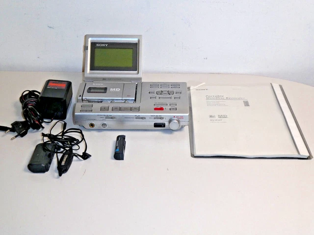 ☆SONY MDステーション MZ-R5ST MD部動作、ステーション部ジャンク☆