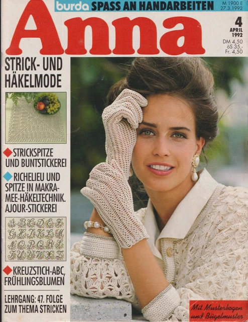 Anna BURDA Spaß an Handarbeiten 4 /1992