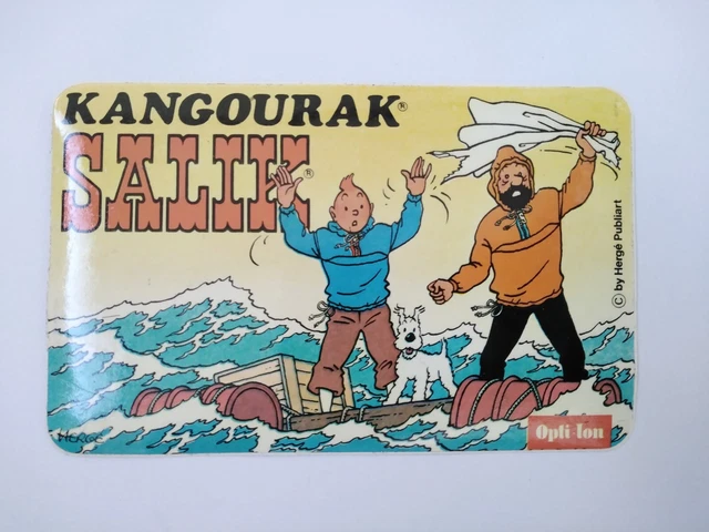 Autocollant Vintage 80's – Kangourak Salik Eddy Merckx – Fabriqué En Italie