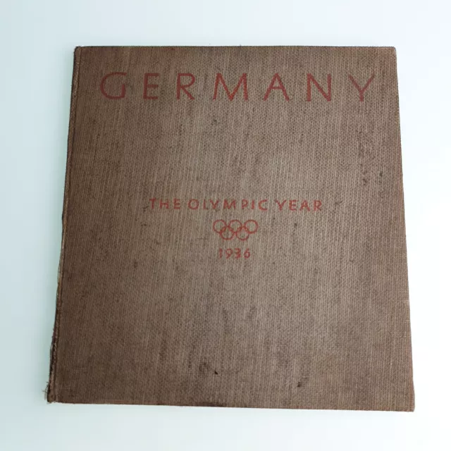 Deutschland Olympisches Jahr 1936 Hardcover Buch