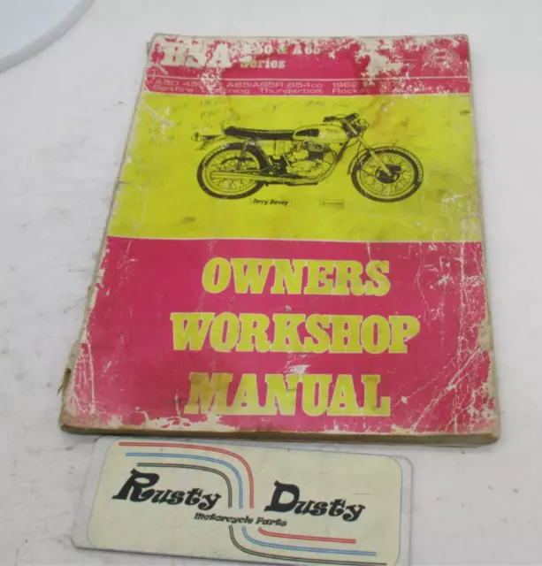 Haynes BSA Owner’s Workshop Manual A50 & A65 Series 1962-1973