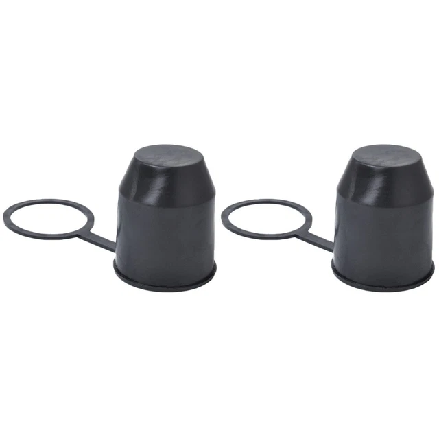 2 pezzi 50 mm universale auto veicolo camion copertura sfera di traino gancio di traino