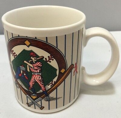The Great American Game Vandor Retro Baseball Coffee Mug Tea Cup Made in Japan