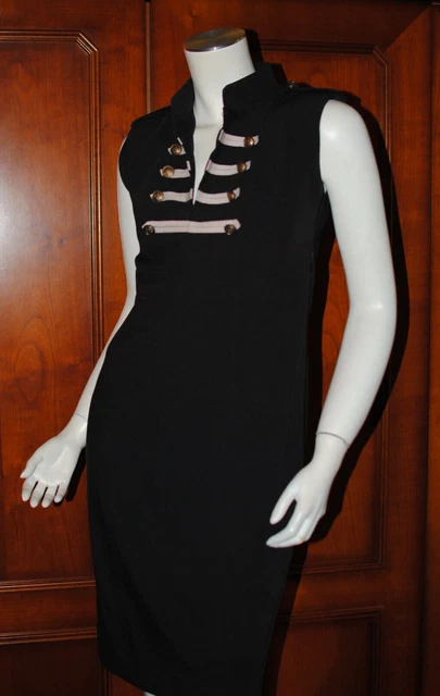Robe Habillée Noire Et Bordeaux Dentelle Jus D'Orange Taille 38 - Occasion Très Bon état