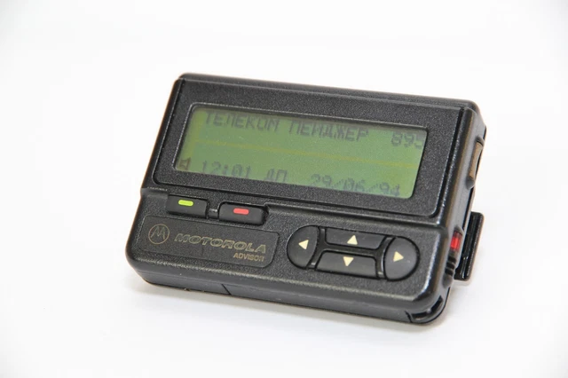 Beeper Vintage Motorola Advisor - Pagner Rétro Fonctionnel - Livraison Gratuite Aux USA