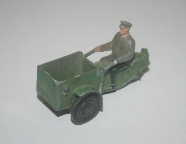 Dinky Toys F 14A Triporteur Vert - échelle 1:43 - Zamac - France - Capot Manquant