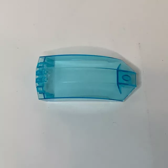 LEGO Windscreen 12 x 6 x 6 Curved 41881 Trans-Light Blue Aquabase Invasion 7775