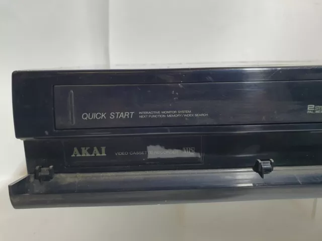 Akai VS-422eO  video cassette player recorder  VHS-PAL SECAM videoregistratore 3