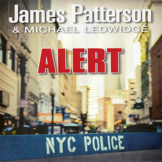 JAMES PATTERSON MICHAEL Ledwidge Alert Audio Book mp3 CD 10.95