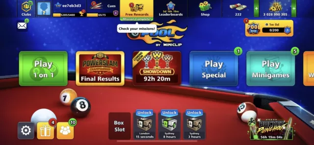 2billion LEGIT 8 Ball Coins POOL Billard Online Game PC Phone Ios Android