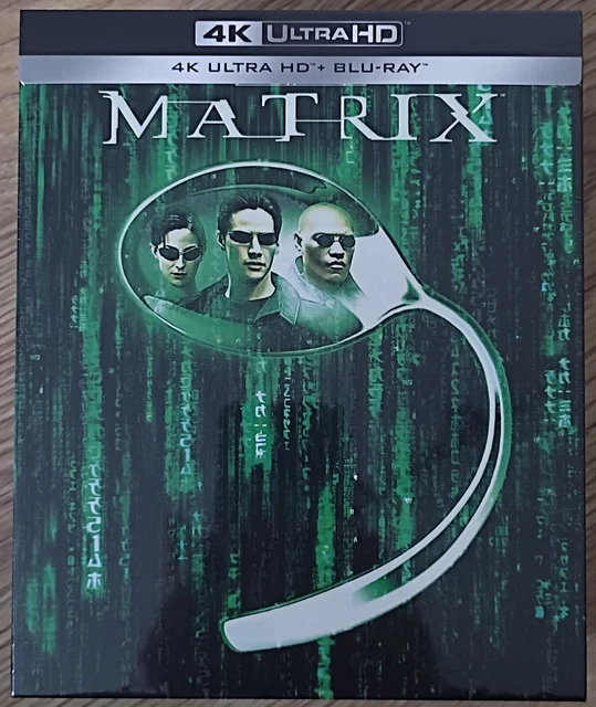 MANTA LAB ME045 The Matrix 4K+2D Steelbook BluRay One Click NEW